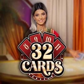 Live Casino logo of 32 Cards from Ezugi at Stake Casino