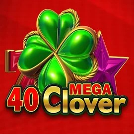 40 Mega Clover by Amusnet Interactive, showcased at casinostakee.eu – game logo