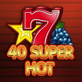 Official Slots logo: 40 Super Hot by Amusnet Interactive at Stake Casino