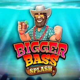 Bigger Bass Splash logo – Slots by Pragmatic Play at Stake Casino