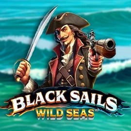 Black Sails Wild Seas logo by Infinity Dragon Studios Stake Casino