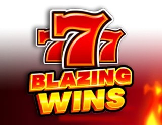 Blazing Wins game by Playson – logo hosted on Stake Casino