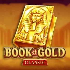 Book of Gold Classic game by Playson – logo hosted on Stake Casino