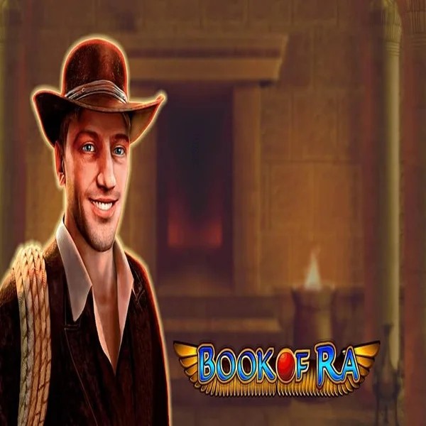 Book of Ra game by Greentube – logo hosted on Stake Casino