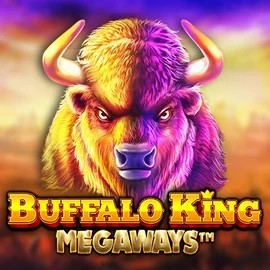 Buffalo King Megaways logo by Pragmatic Play Stake Casino
