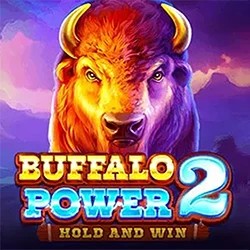 Slots logo of Buffalo Power 2: Hold and Win from Playson at Stake Casino