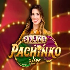 Crazy Pachinko logo – Live Casino by Evolution at Stake Casino