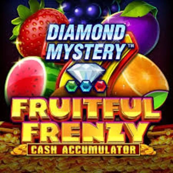 Diamond Mystery Fruitful Frenzy Cash Accumulator slot icon by Greentube, available at Stake Casino
