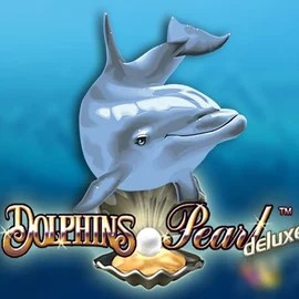 Dolphins Pearl Deluxe logo by Novomatic Stake Casino
