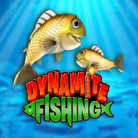 Dynamite Fishing logo by Inspired Gaming at Stake Casino