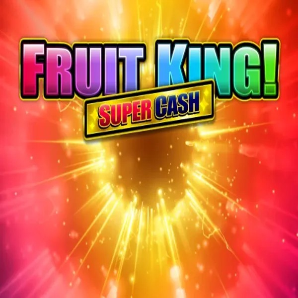 Fruit King Super Cash by Greentube, showcased at casinostakee.eu – game logo