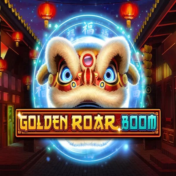 Golden Roar BOOM by Greentube, showcased at casinostakee.eu – game logo