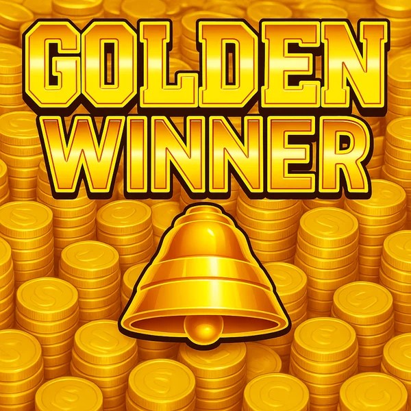 Golden Winner by Inspired Gaming, showcased at casinostakee.eu – game logo