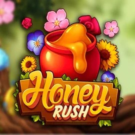 Slots logo of Honey Rush from Play'n GO at Stake Casino
