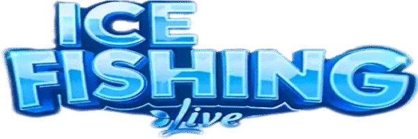 Ice Fishing Live logo by Evolution at Stake Casino