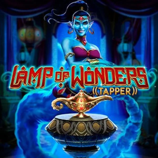 Lamp Of Wonders Tapper slot logo by Greentube at Stake Casino