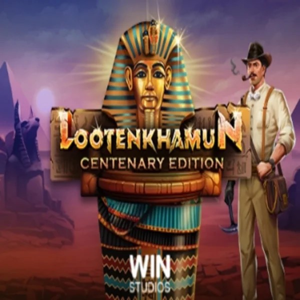 Loot'en Khamun the Dead Sea Scrolls by Win Studios, showcased at casinostakee.eu – game logo