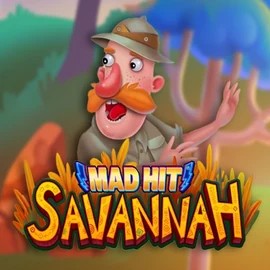 Try Mad Hit Savannah slot by RubyPlay on casinostakee.eu – logo image