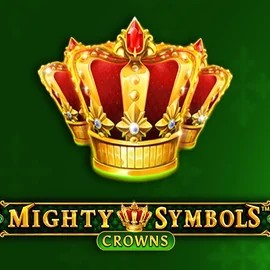 Mighty Symbols Crowns by Wazdan, showcased at casinostakee.eu – game logo