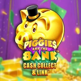 Piggies And The Bank Cash Collect & Link logo – Slots by Origins at Stake Casino