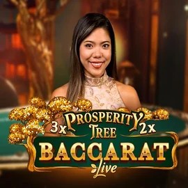 Prosperity Tree Baccarat slot icon by Evolution, available at Stake Casino