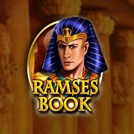 Ramses Book Deluxe logo – Slots by Gamomat at Stake Casino