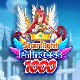 Slots logo of Starlight Princess 1000 from Pragmatic Play at Stake Casino