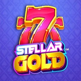 Stellar Gold game by Snowborn Games – logo hosted on Stake Casino