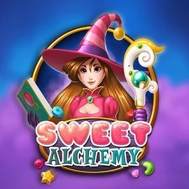 Sweet Alchemy slot logo by Play'n GO at Stake Casino