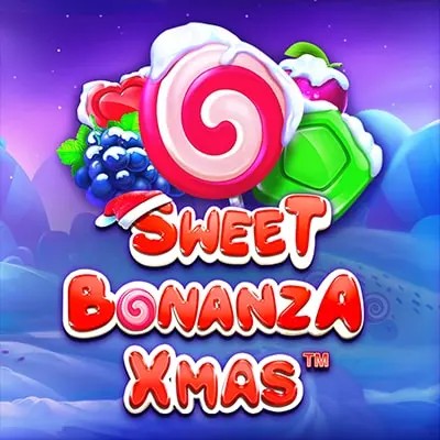 Sweet Bonanza Xmas Slot online game logo by Pragmatic Play on casinostakee.eu