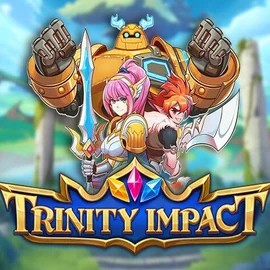Trinity Impact logo by Play'n GO at Stake Casino