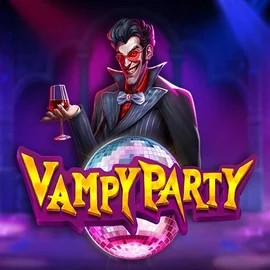 Vampy Party online game logo by Pragmatic Play on casinostakee.eu