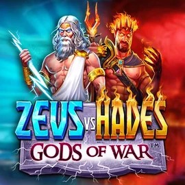 Zeus vs Hades: Gods of War logo – Slots by Pragmatic Play at Stake Casino